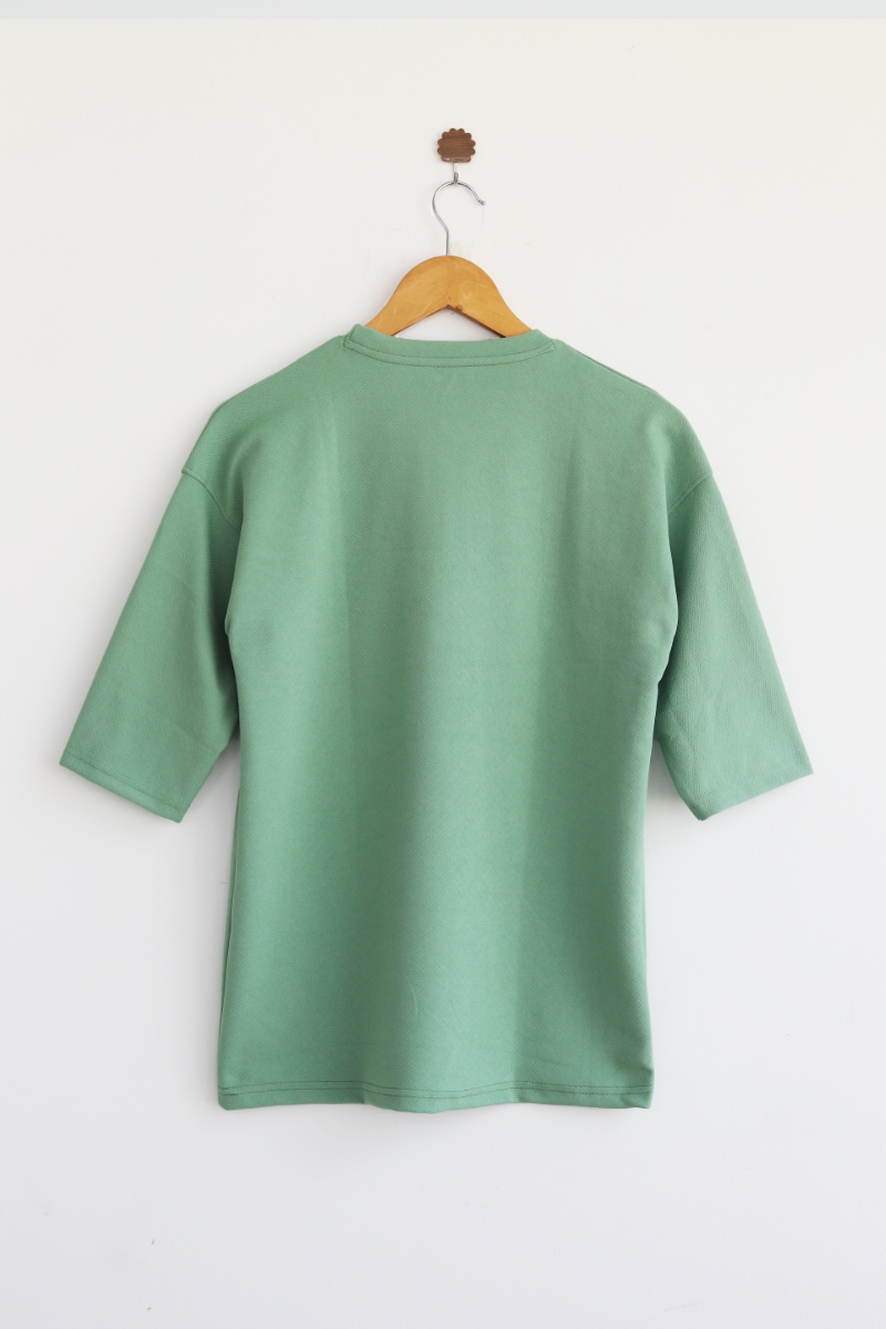 High Sleeve Oversized T Shirt